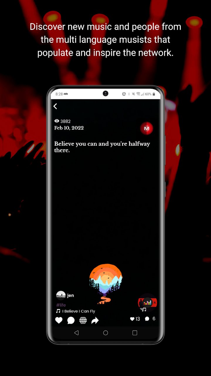 Musist app screenshot